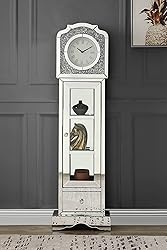 Acme Noralie Wood Frame Grandfather Clock in