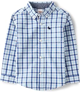 Gymboree Boys' and Toddler Long Sleeve Button Up Shirt