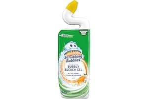 Scrubbing Bubbles Bubbly Bleach Gel Toilet Bowl Cleaner, Citrus, 1 Squeeze Bottle, 24 oz