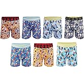 Nintendo boys Super Mario Boxer Briefs With Mario, Luigi, Toad, Yoshi, Peach & Bowser, Sizes 4, 6, 8, 10 and 12