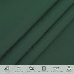 10 Pack Hunter Green Tablecloths for 6ft Rectangle