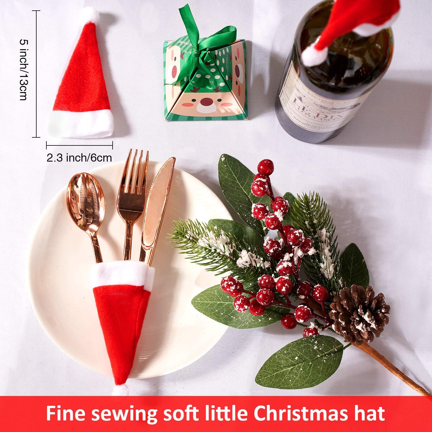 Christmas hats for chairs Clearance