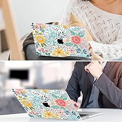 TWOLSKOO Compatible with MacBook Air 15 inch Case