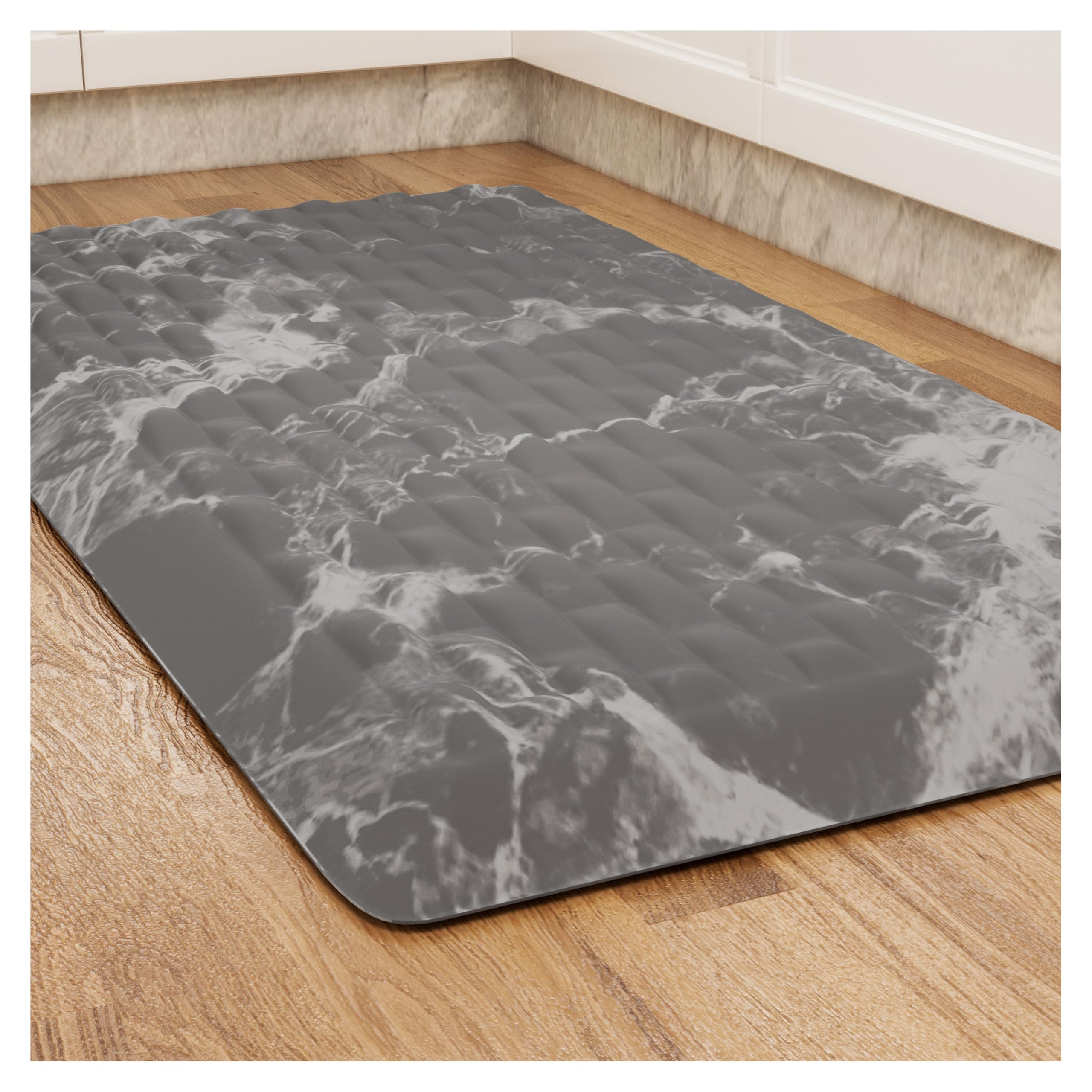 COMFYPAD 5/6 Inch Thick Water Absorbing Comfort Mat, Anti-Fatigue Floor Mat, Standing Desk Mat, for 