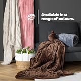 LIVIVO Electric Heated Blanket 160x130cm Ultra Soft Fleece 9 Heat Settings view 8