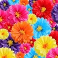 Geyee 36-Pack Mexican Fiesta Tissue Paper Flowers - 6, 8, 10 Inch Pom Poms For Party Backdrop & Decor - View #12