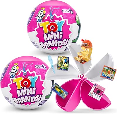 Mini Brands 2 Pack Toys Series 2 ZURU Surprise Collectable Minis Blind