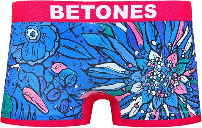 Amazon Co Jp ビトーンズ Betones アネモネコロナリア Anemone Coronaria レディースボクサーパンツ F 服 ファッション小物