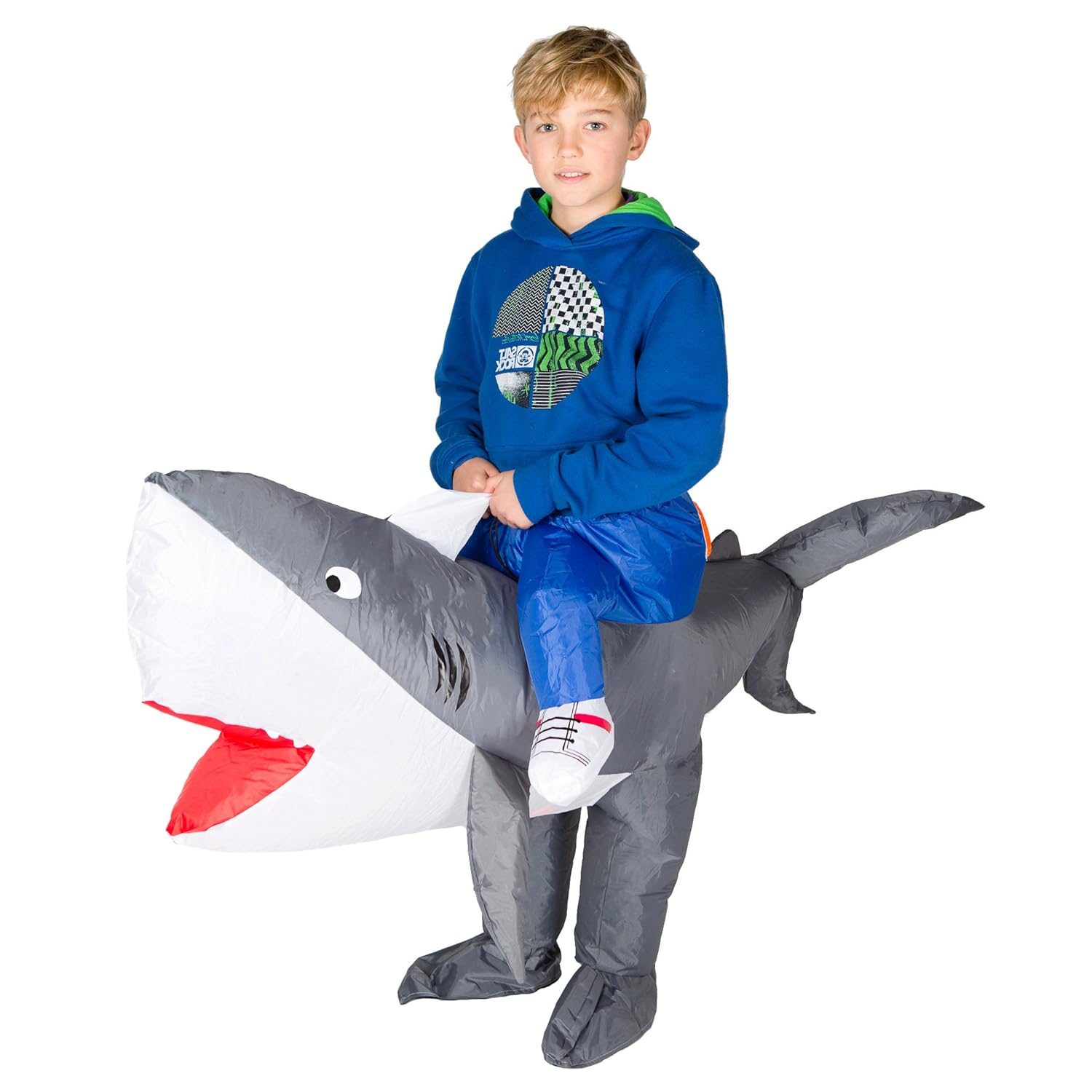 Bodysocks Inflatable Shark Fancy Dress Costume