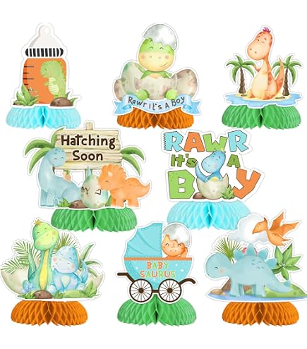 Dalaber Dinosaurier "Hatching Soon" Banner - Babyparty-Deko Für Jungen, 2,7 M Lang