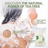bleu & marine Bretania Tea Tree Body Wash Shampoo Face Wash 200ml Hair Skin Acne view 5