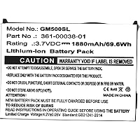 Batterie Li-ion 1880 MAh Pour Garmin – Compatible Nuvi 500, Zumo 660, Aera 510, Etc. (réf. 010-11143-00)