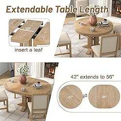 Mid-Century Modern Functional Extendable Wooden
