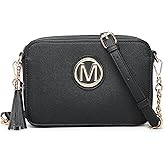 MKP Stylish Lightweight Fashion Crossbody Bag for Women Chic Signature Shoulder Messenger Bag with Tassel Zipper Pocket