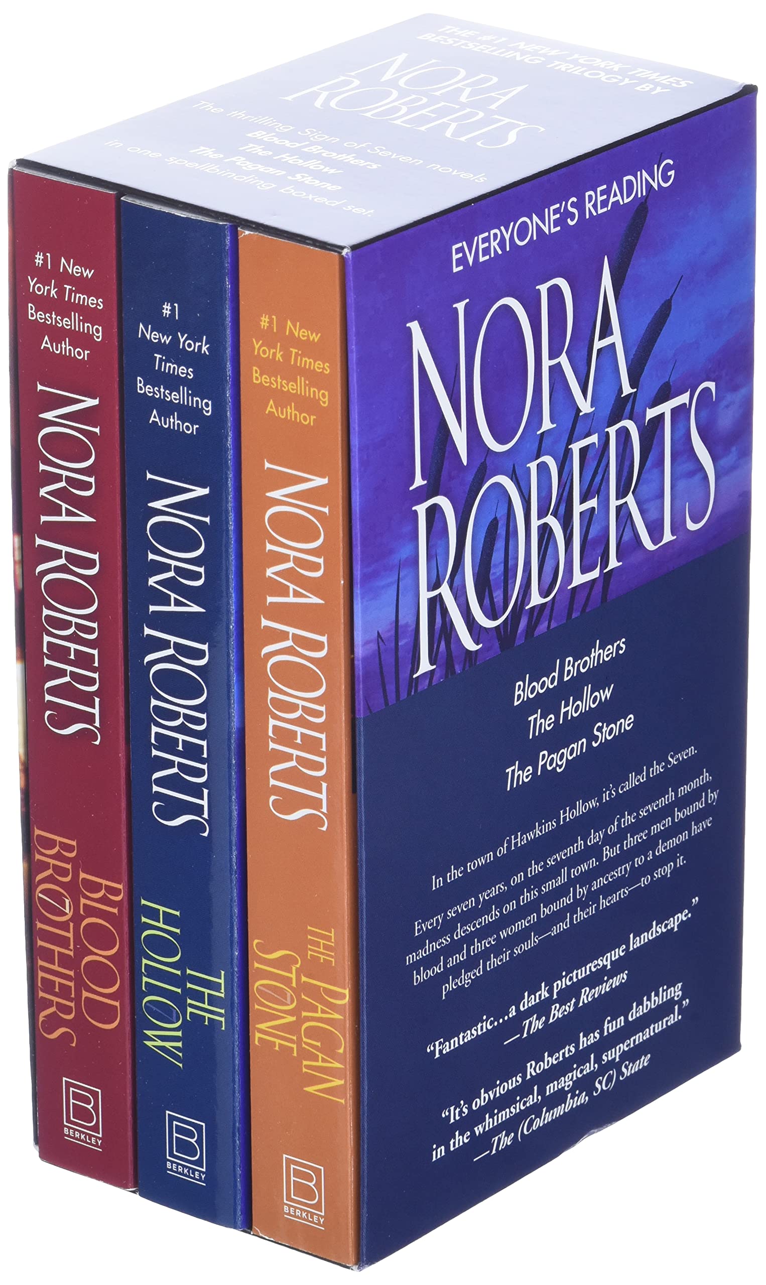 Nora Roberts Sign of Seven Trilogy Box Set Nora Roberts Sign of Seven Trilogy Box Set Nora Roberts Sign of Seven Trilogy Box Set Mass Market Paperback Kindle Paperback MP3 CD