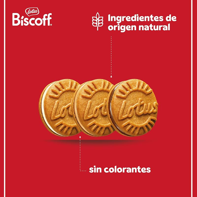 Lotus Biscoff Galletas Sándwich Paquete Variado | 3 Sabores | 16x50g (800g)