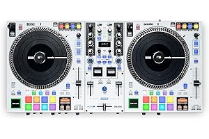 Rane ONE MKII Motorized Serato DJ Pro Controller with 2 Decks, Internal FX, Deep Stems Control for Scratch DJs, Clubs and Events