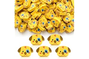 Kleeblatt Mini Dog Erasers for Kids Bulk, 50 PCS Cute Fun Desk Pets for Kids Classroom, Treasure Box Prizes,Party Favors for Kids Goodie Bags, Back to School Gifts for Students