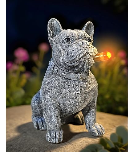 Amazon.com: HomDSim Garden Corgi Statue Dog Figurines Indoor