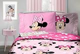 Jay Franco Disney Minnie Mouse Hearts & Love Duvet Cover Set 100% Cotton view 6