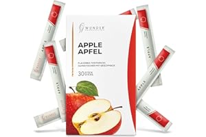 PERFEKTO24 Wonder Toothpicks - Single Pack (30x) - Flavoured Toothpicks - chewing gum plastic-free - stop nail biting - fresh breath with flavoured toothpicks - teeth cleaning to go - sugar-free, vegan (Apple)