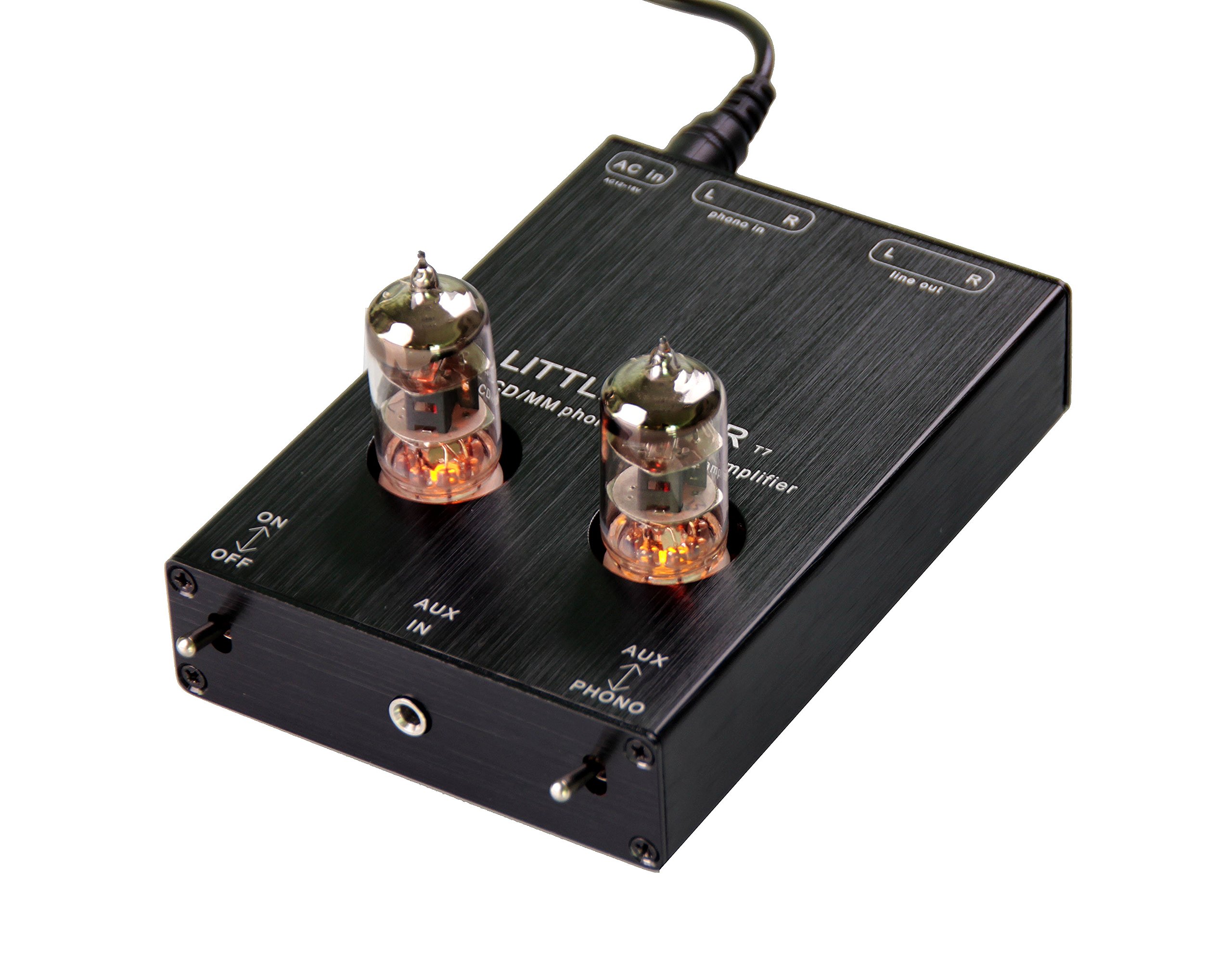Little Bear T7 Vacumn Tube Mini Phono Stage RIAA MM Turntable Preamp