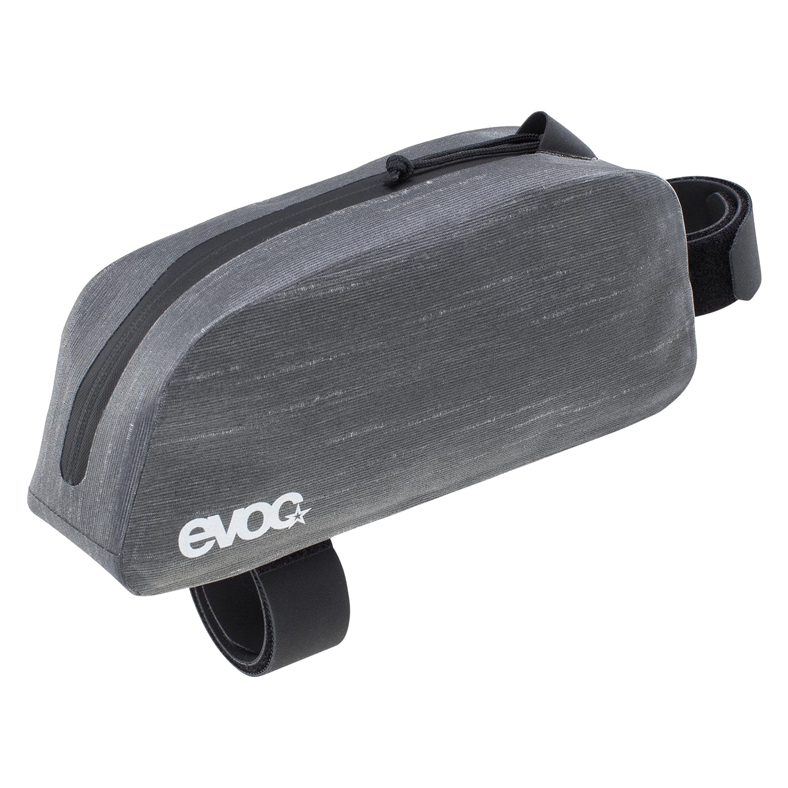 EVOC TOP Tube Pack WP, Lightweight Bike Frame Bag - Dimensions: 20 x 5 x 8.5 cm, Weight: 70g, Volume: 0.8L, Carbon Grey — image 1