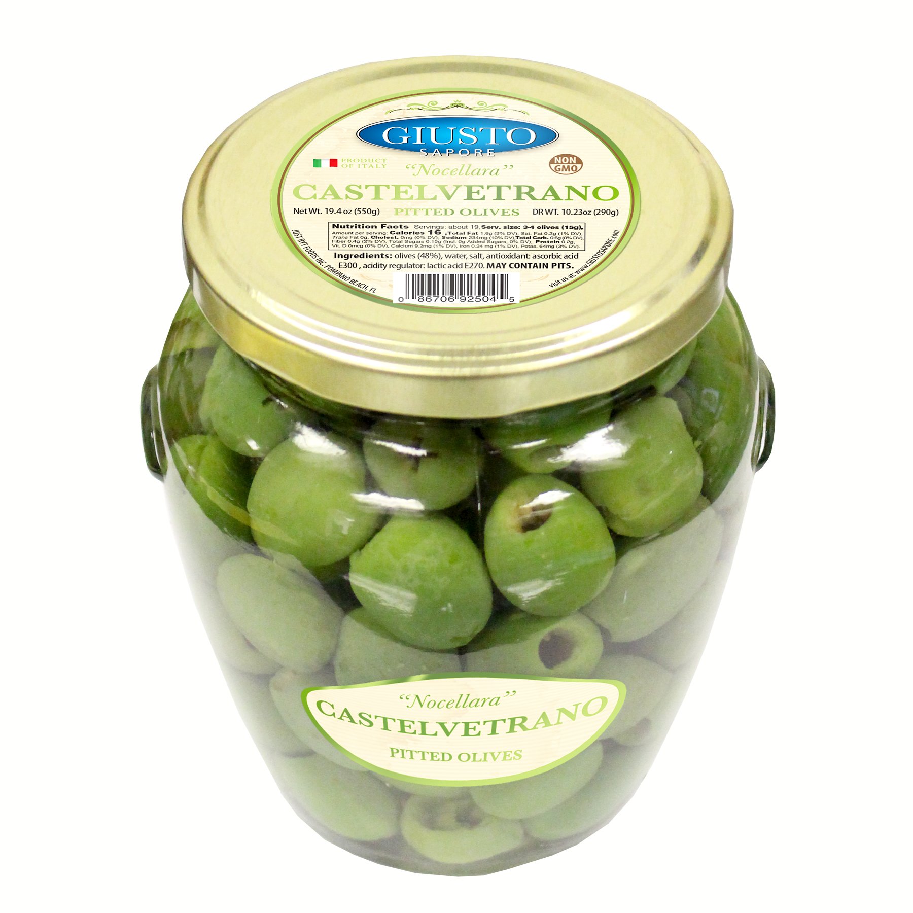 Saica Castelvetrano Extra Virgin Olive Oil, (1) 33.8 oz