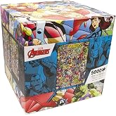 Aquarius Avengers 60th Anniversary 5000pc Puzzle (5000 Piece Jigsaw Puzzle) - Glare Free - Precision Fit - Officially Licensed Merchandise &amp; Collectibles - 58.8 x 42 Inches