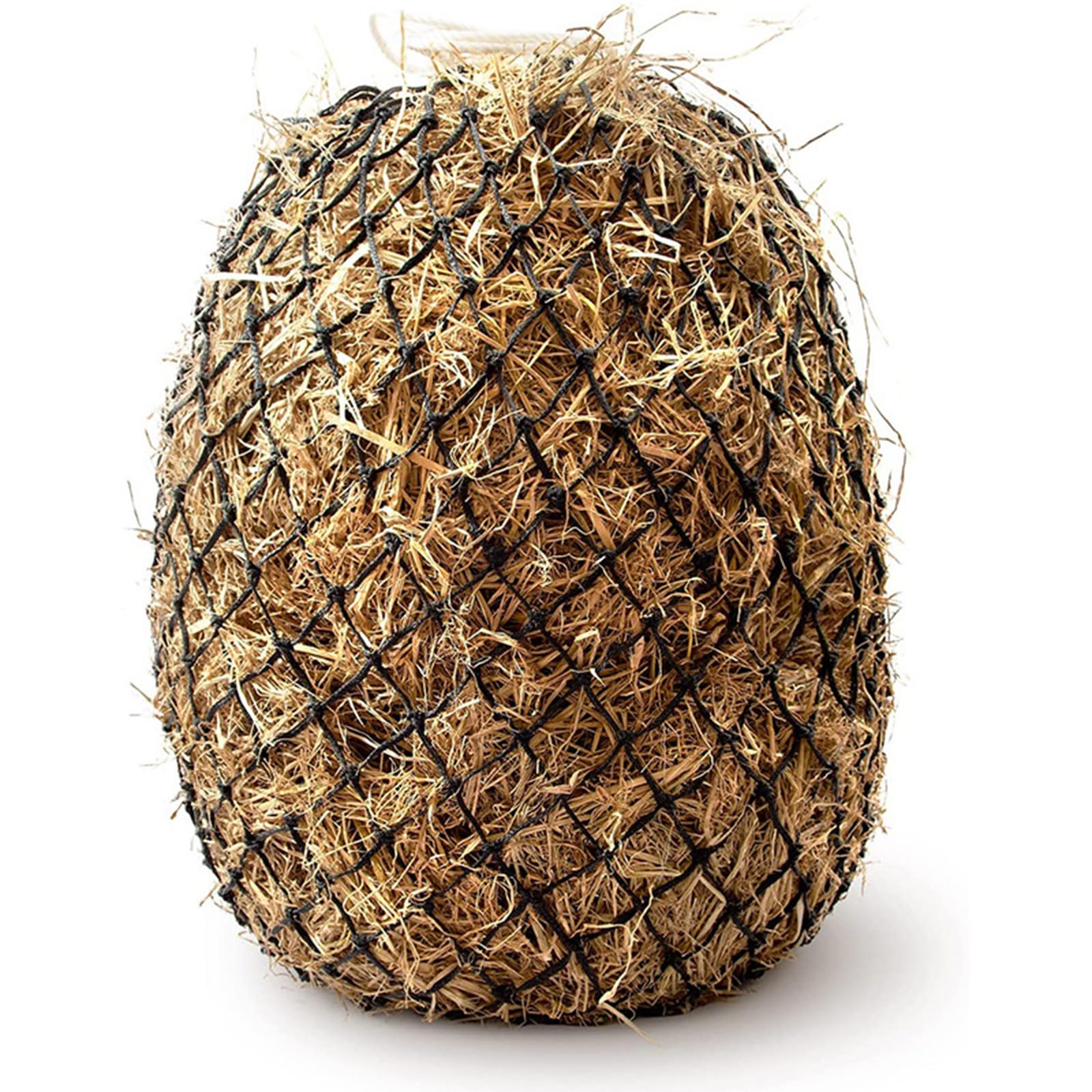 JVHLOV Hay Nets for Horses, Classic Slow hay Feeder hay nets, Small Mesh Holes Haynet, for Horses, Goat Feed