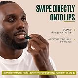 The Body Shop Hemp Lip Rescue Stick 4.2g Vegan Hydration Lip Balm view 6