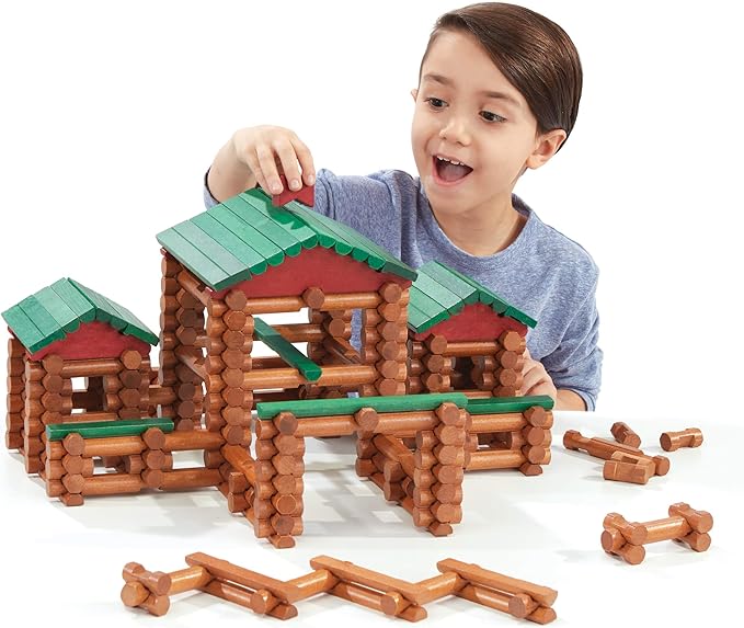 lincoln logs 327 pieces set