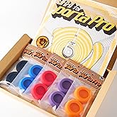 YAXI EARPADS for Koss PORTAPRO 5Pairs (Black+Red+Blue+Orange+Purple) + Pouch