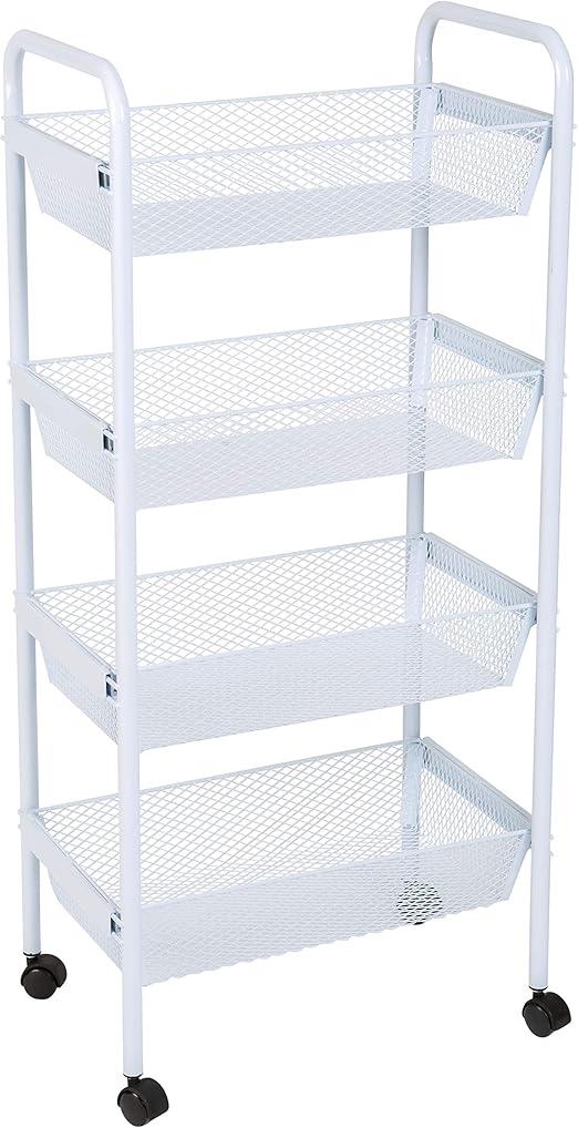 Amazon Com Kitchen Details Simplify 4 Drawer Rolling Utility