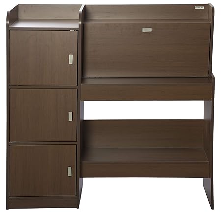 Stylespa Midas V2 3 Door Study Table with Flap (Pine Dusk)