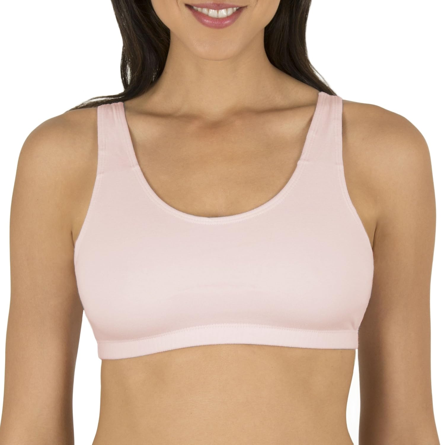 Fruit of the Loom Women's Tank Style Sports Bra at  Women’s Clothing store
