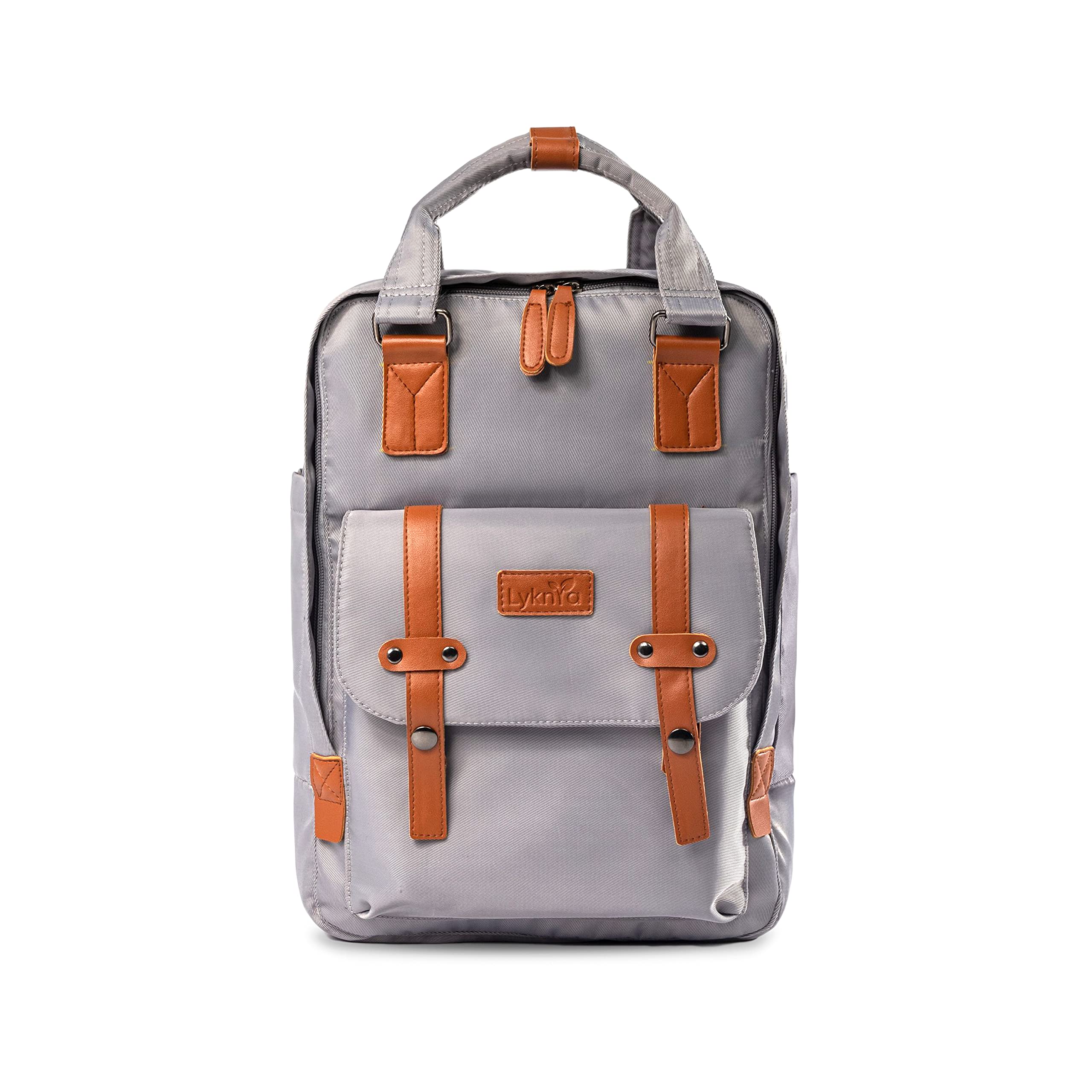LYKNYA - Laptop Backpack - Water Resistance - Travel Backpack - School Bag & Work Bag - Rucksack for men & Women - Ecofriendly, 100% Recycled Material