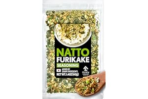 YAMASAN KYOTO UJI Japanese Natto Furikake Seasoning, Super Food Natto, Freeze-Dried Natto,6 Kinds of Umami Ingredients, Rice Topping, Delicious Flavor of Various Foods, Made in Japan 40g(1.4oz)