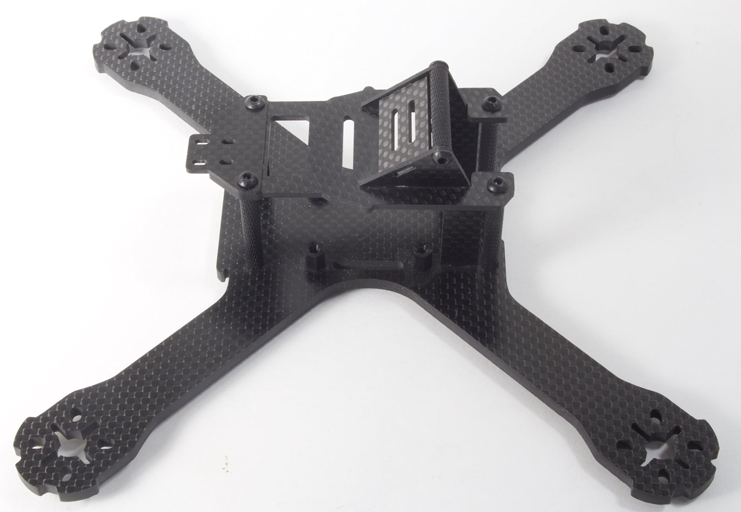 Gorilla Wing QAV-X Carbon Fiber Quadcopter FPV Drone Racing Frame with Velcro LiPo Battery Strap
