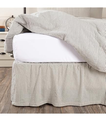 VHC Brands - Queen Bed Skirt - Kettle Grove Bedding Collection VHC Brands - Queen Bed Skirt - Kettle Grove Bedding Collection