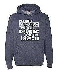 Go All Out Large Vintage Heather Navy Mens I'm Not