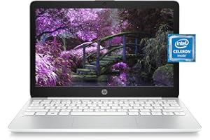 HP Stream 11 Laptop, Intel Celeron N4020, 4 GB RAM, 64 GB Storage, 11.6” HD Anti-Glare Display, Windows 11, Long Battery Life