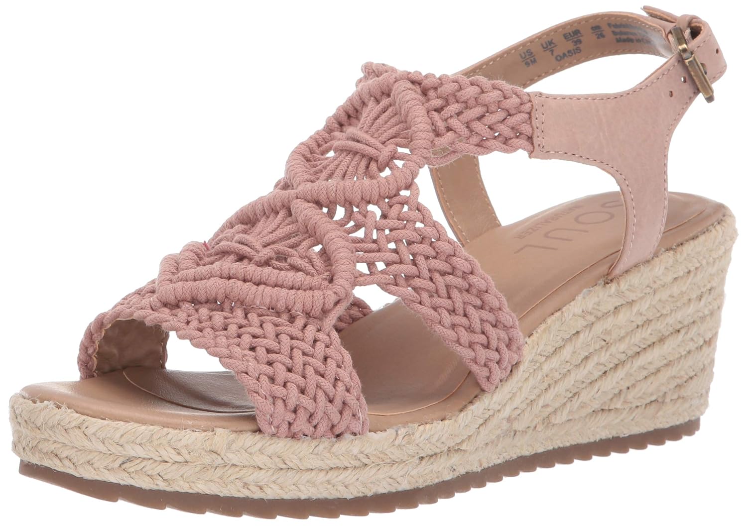 soul naturalizer oasis women's wedge sandals