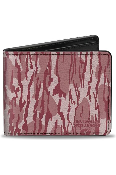 Buckle-Down PU Bifold Wallet - Hunting Camo Wallet Handbags Multicolor