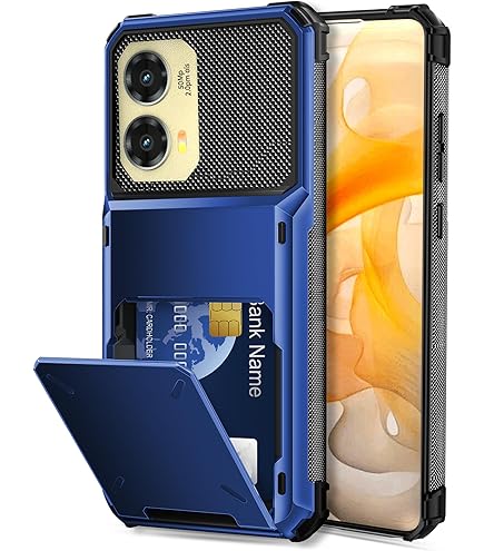 Funda Tipo Cartera Para Motorola Moto G Power 2025/Motorola Moto G Play 2025 – Funda De Piel Sintética Con Bloqueo RFID Con Soporte Para Tarjetas, Soporte Y Protección A Prueba De