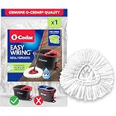 O-Cedar EasyWring Spin Mop Microfiber Refill, White Packaging May Vary
