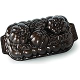 Nordic Ware 88548 Botanical Pumpkin Loaf Pan, Bronze