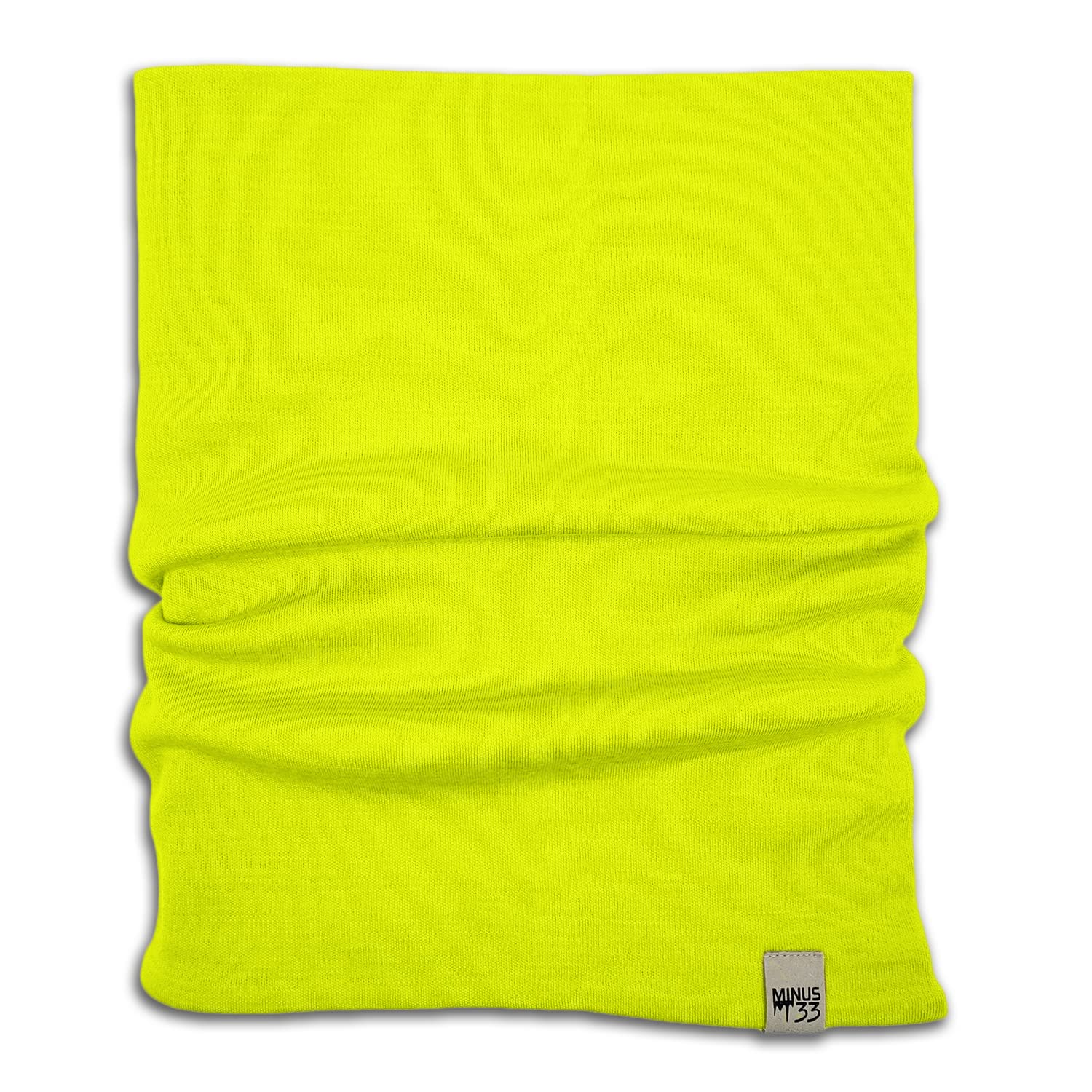 Photo 1 of 100% Merino Wool - Midweight Neck Gaiter - Skiing Neck Warmer - Winter Face Mask - Multipurpose Headwear - High Visibility - Moisture Wicking Neck Wear