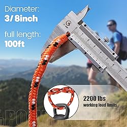 SDLTHR 3/8 Inch 100 ft Diamond Braided