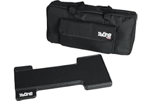 Gator Cases G-BONE Bone Pedal Board with Carry Bag & Power Supply